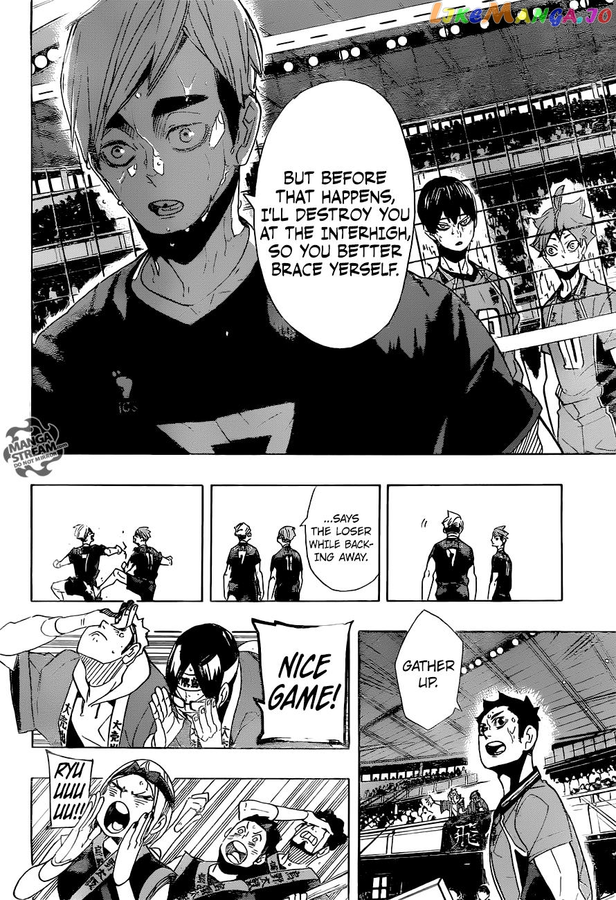 Haikyuu!!, Chapter 291 image 08